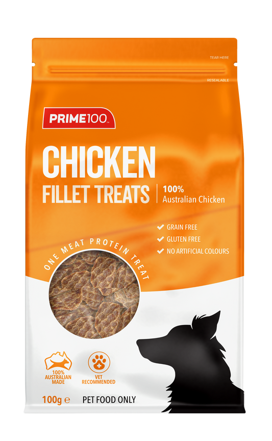 Prime100 Chicken Fillet Treat (100g)