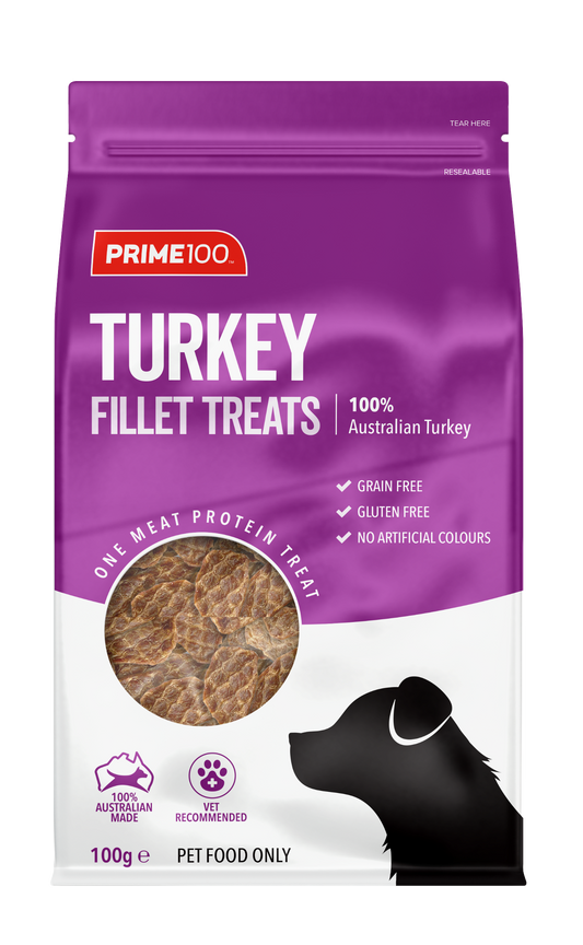 Prime100 Turkey Fillet Treat (100g)
